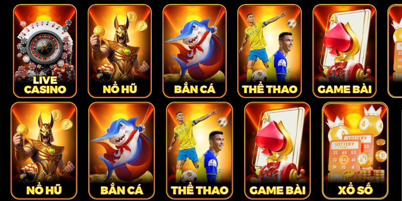 Hệ thống game của 8KBET sẽ không làm hội viên thất vọng